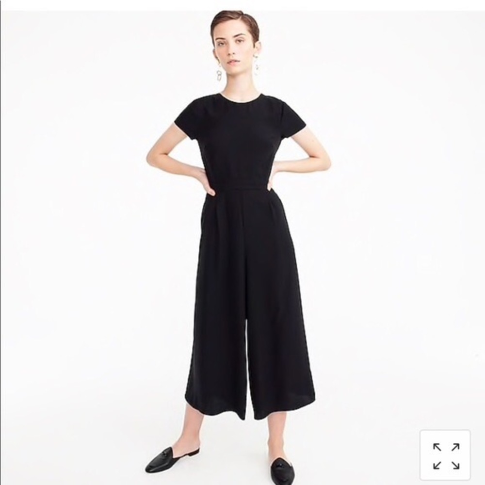 J Crew Black Jumpsuit